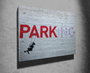 Wallity Lienzo Decorativo Banksy WY38 (70 x 100 cm)